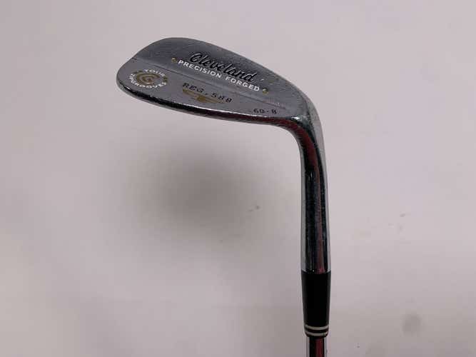 Cleveland 588 Satin 2012 Lob Wedge LW 60* 8 Tour Concept Wedge Steel Mens RH