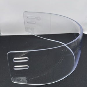 Oakley Pro Stock Hockey Helmet Straight Cut Visor Half Shield No Decal 2