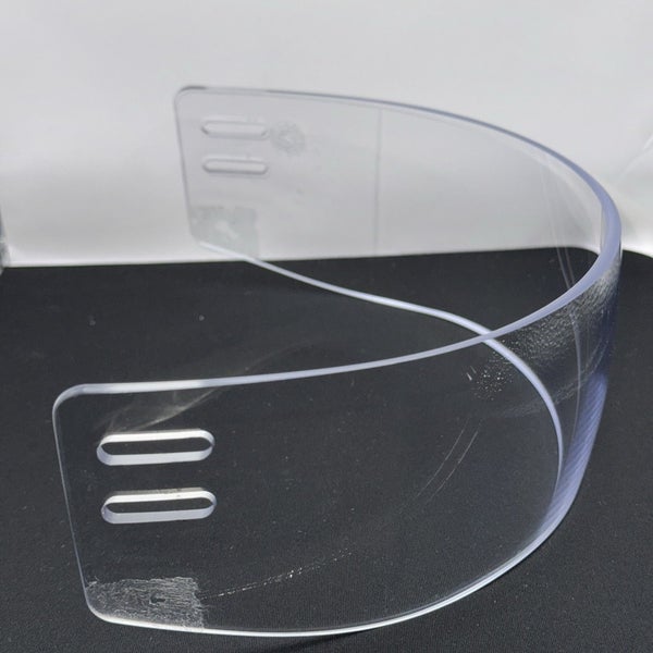 Oakley Pro Stock Hockey Helmet Straight Cut Visor Half Shield No Decal 2