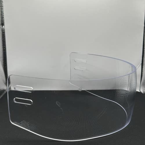 Oakley Pro Stock Hockey Helmet Straight Cut Visor Half Shield No Decal