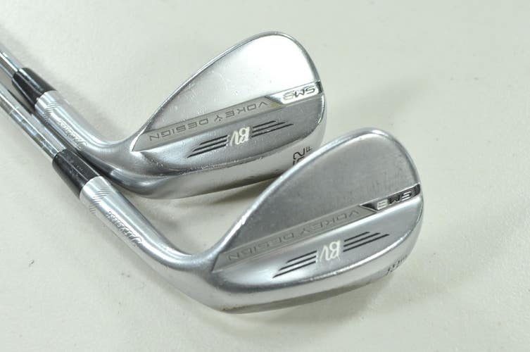 Titleist Vokey SM8 Tour Chrome 52*, 58* Wedge Set Right Steel # 208760