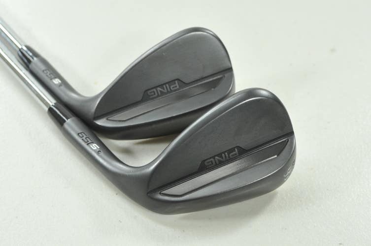 Ping S159 Midnight 52*, 56* Wedge Set Black Dot Right Z-Z115 Steel # 208724