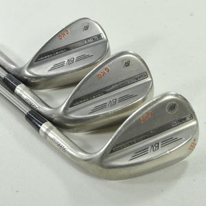 Titleist Vokey SM10 Tour Chrome 50*, 54*, 58* Wedge Set RH SteelFiber # 208270