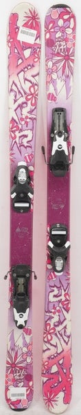 K2 Luv Bug Kids Skis with Bindings - 124 cm Used