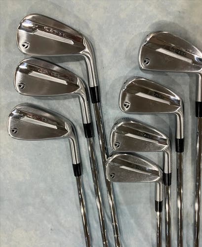 2025 TaylorMade P790 Iron Set Right Handed Regular Flex Steel Shaft (Used)