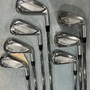 Men's Srixon ZXi4 Iron Set Right Handed Stiff Flex Steel Shaft (Used)