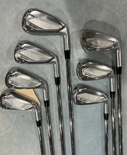 Men's Srixon ZXi4 Iron Set Right Handed Stiff Flex Steel Shaft (Used)