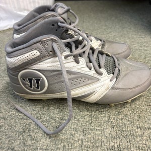 Gray Men's Size M 7.5 (W 8.5) Adult Warrior Mid Top (Used)