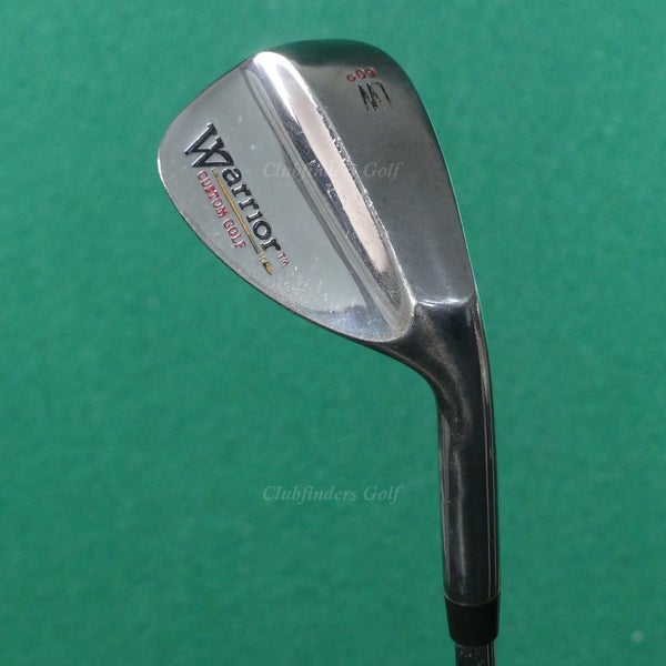 Warrior Custom Golf 60 LW Lob Wedge Stepless Steel Stiff