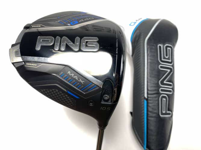 Ping G440 MAX Driver 10.5* Tour 2.0 65g Stiff Graphite Mens RH