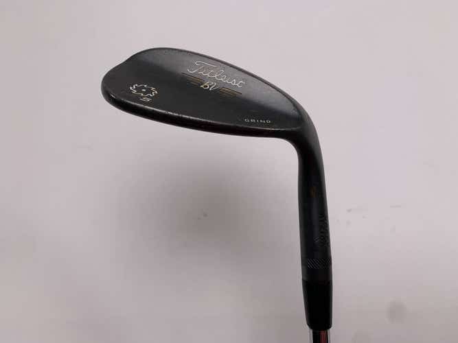 Titleist Vokey SM5 Raw Black Lob Wedge LW 60* 7 Bounce S-Grind Wedge Mens RH