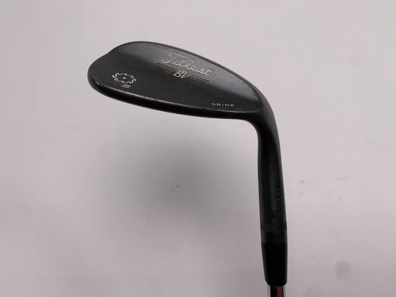 Titleist Vokey SM5 Raw Black Lob Wedge LW 60* 7 Bounce S-Grind Wedge Mens RH