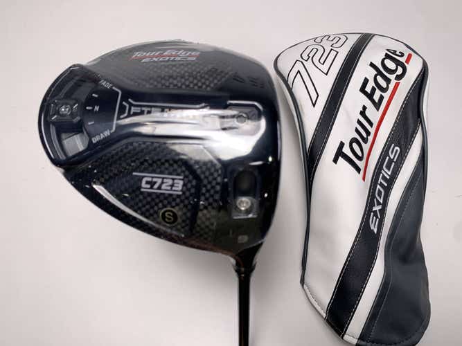 Tour Edge Exotics C723 Driver 9* HZRDUS 6.0 Gen 4 Dual Torsional Stiff RH HC NEW