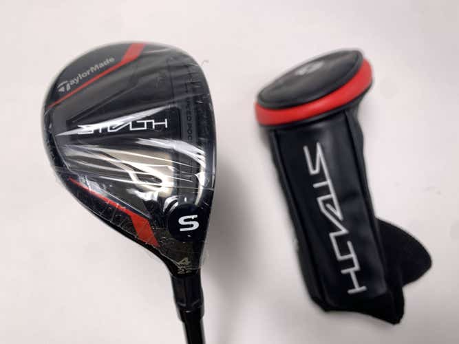 TaylorMade Stealth Rescue 4 Hybrid 22* Fujikura Ventus Red 7S Stiff RH HC NEW