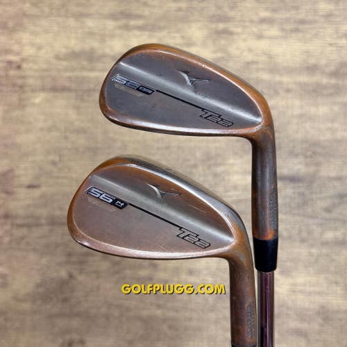 52,56 Wedge Set- Mizuno T22 Copper, Stiff (2622)