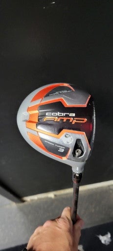 Used Cobra AMP ORANGE Mens Fairway Wood RH 3 Wood 11497-S000154750