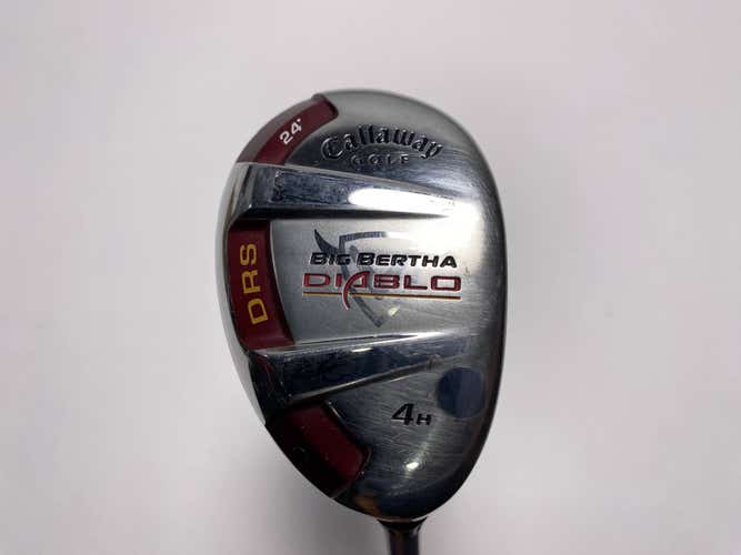 Callaway Big Bertha Diablo 4 Hybrid 24* 60g Regular Graphite Mens RH