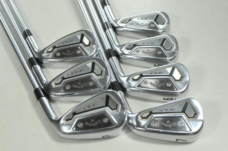 Callaway Apex TCB 21 4-PW Iron Set Stiff Right Project X IO 6.0 Steel # 208790