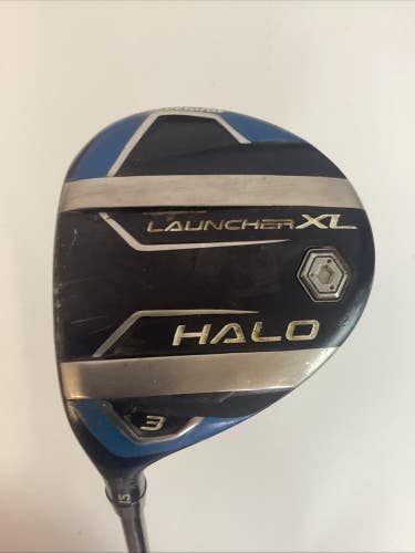 Cleveland Launcher XL Halo Lefthanded LH 3 Wood 15* Miyazaki Regular Graphite
