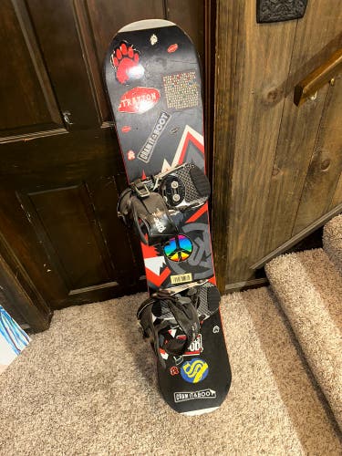 Kid's K2 Snowboard All Mountain With Bindings True Twin 127 cm (Used)