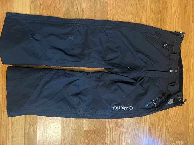 Black Unisex Adult Small Arctica Ski Pants (Used)
