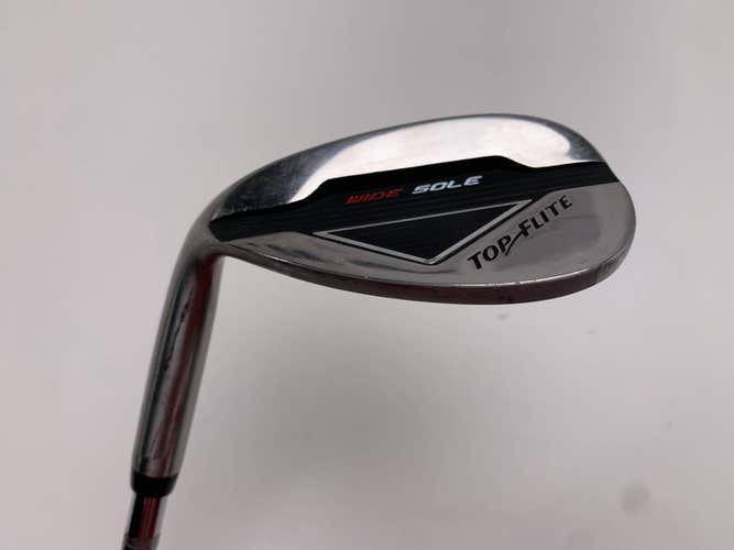 Top Flite Wide Sole Lob Wedge LW 60* Wedge Steel Mens LH