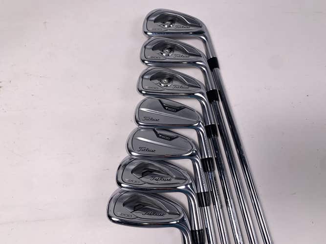 Titleist T200 Iron Set 4-PW True Temper AMT S300 Black Stiff Steel Mens RH