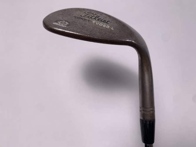 Titleist Vokey SM4 TVD Oil Can Lob Wedge LW 60* DG S400 Stiff Steel Mens RH
