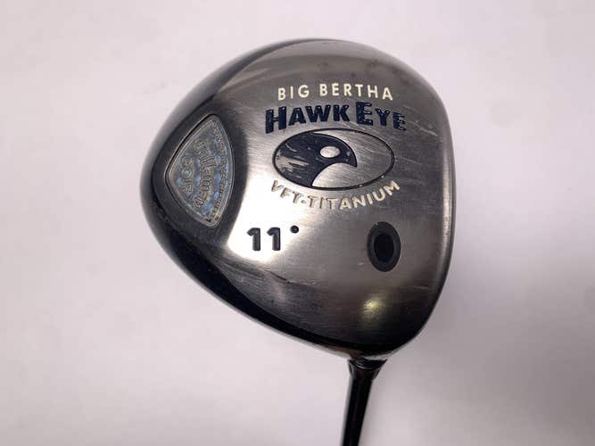 Callaway Hawkeye Driver 11* Big Bertha Gems 50 Ladies Graphite Womens RH