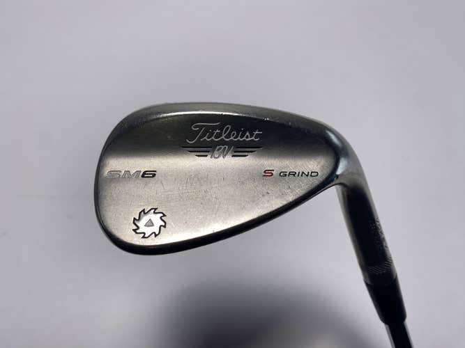 Titleist Vokey SM6 Steel Gray Sand Wedge SW 56* 10 Bounce S-Grind Mens RH