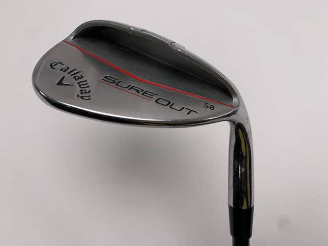 Callaway Sure Out Lob Wedge LW 58* Callaway 65g Wedge Graphite Mens RH