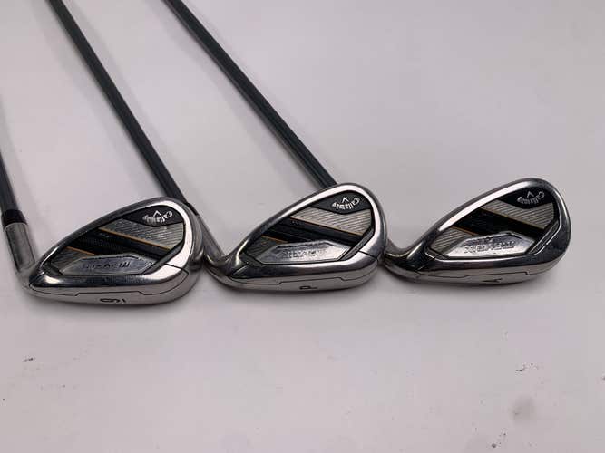 Callaway Mavrik Iron Set 9-PW+GW Project X Catalyst 5.5 65g Regular Mens RH