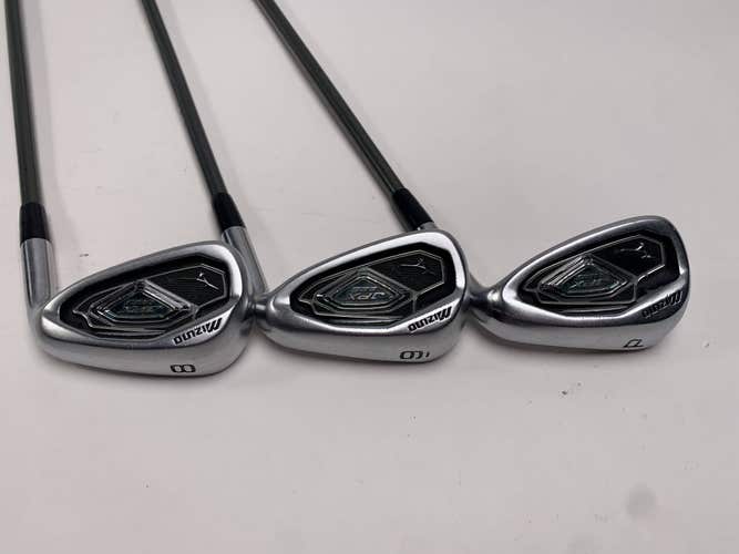 Mizuno JPX 825 Iron Set 8-PW Accra 70i Stiff Graphite Mens RH +2"