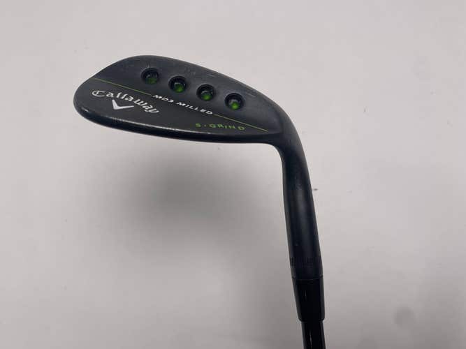 Callaway MD3 Milled Black S-Grind Lob Wedge LW 60* 9 Fujikura 85ST Mens RH