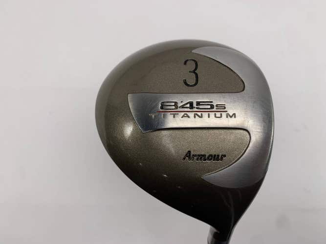 Tommy Armour 845 Ti Face 3 Fairway Wood 15* G Force 3.3 Stiff Graphite Mens RH