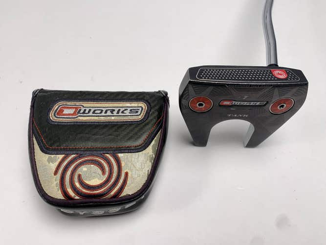 Odyssey O-Works Tank 7 Putter 38" SuperStroke Tour 5.0 Mens RH