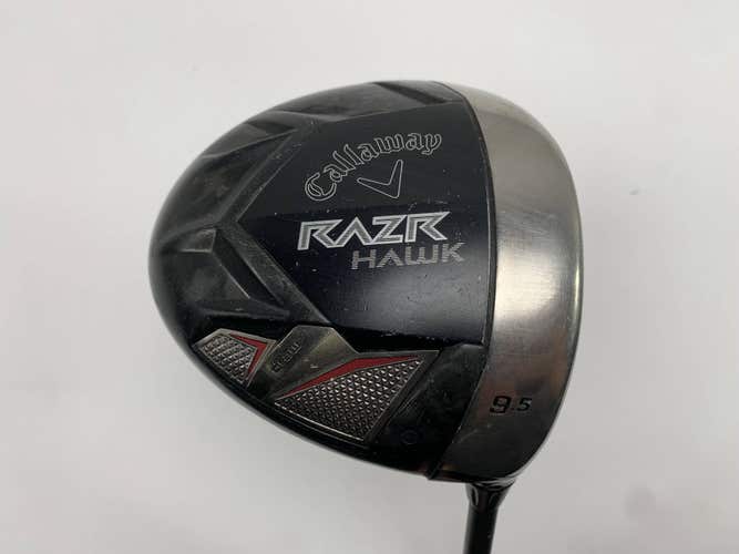 Callaway Razrhawk Draw Driver 9.5* Aldila RIP 60g Stiff Graphite Mens RH