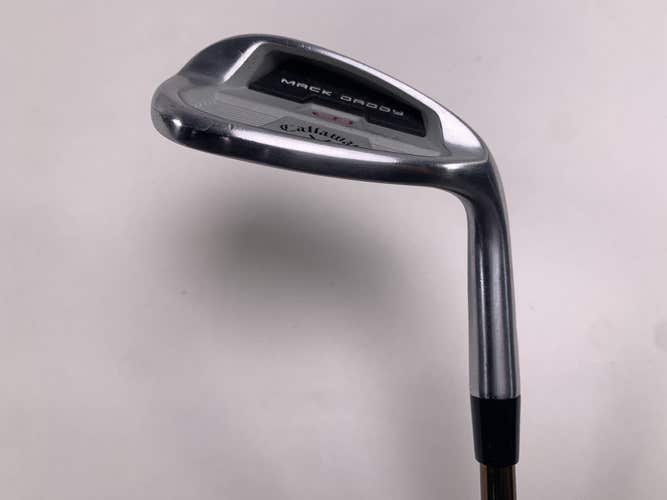 Callaway Mack Daddy CB Lob Wedge LW 60* 12 ATTAS Speed Series 50g Senior RH
