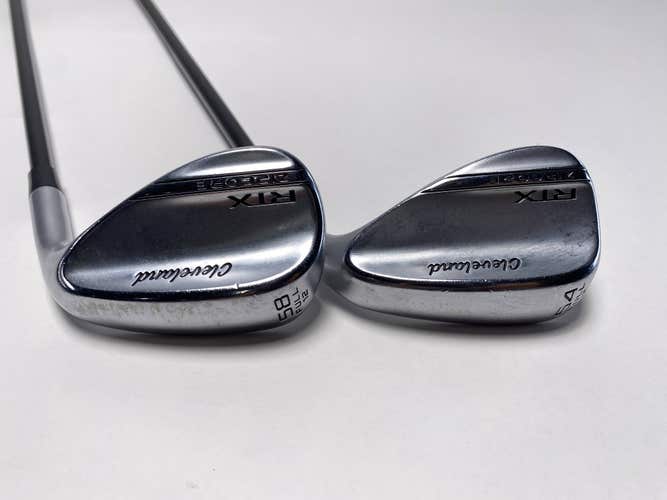 Cleveland RTX ZipCore Tour Satin Wedge Set 54* 12 | 58* 12 TGI 90 Mens RH