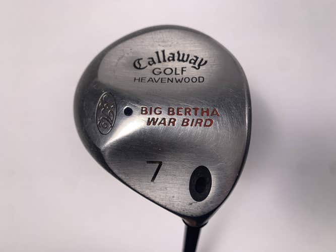 Callaway Big Bertha Warbird 7 Fairway Wood 21* RCH 96 Regular Graphite Mens RH