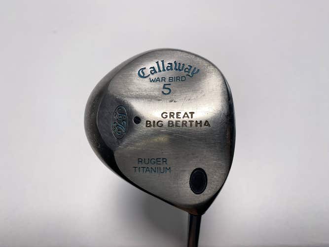 Callaway Great Big Bertha Warbird 5 Fairway Wood 18* Gems Ultra Light Ladies RH