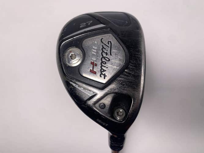 Titleist 910 H 6 Hybrid 27* Mitsubishi Rayon Bassara 50 HYB HI 50g Ladies RH
