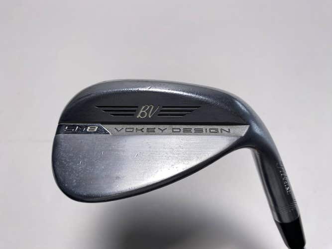 Titleist Vokey SM8 Tour Chrome Sand Wedge SW 54* 10 Bounce S-Grind Wedge Mens RH