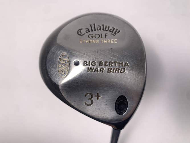 Callaway Big Bertha Warbird 3+ Strong Fairway Wood BB UL Firm RH