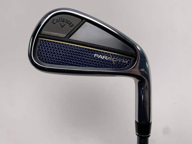 Callaway Paradym Single 7 Iron Project X HZRDUS 5.5 Regular Graphite Mens RH