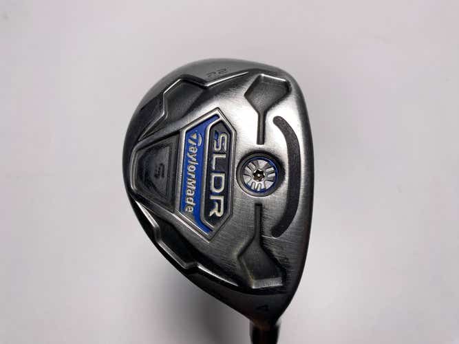 TaylorMade SLDR S 4 Hybrid 22* Fujikura Speeder 72h 72g Regular Graphite Mens RH