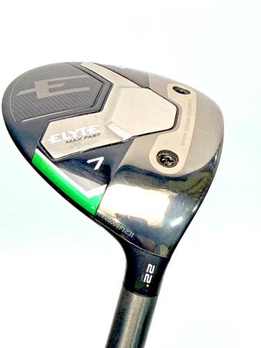 Callaway Elyte Max Fast 7 Wood 22 Vanquish 40g Senior Flex Fairway Wood