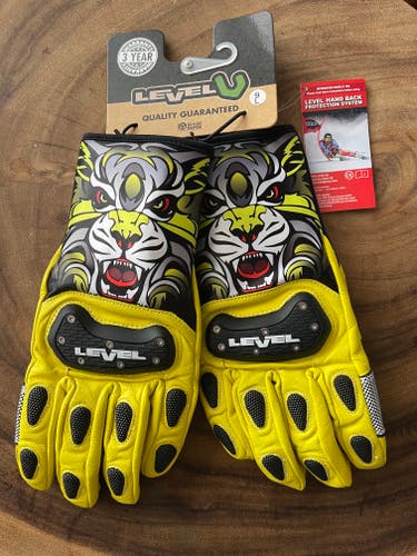 Level World Cup Gloves Tiger Cuff (New) #2