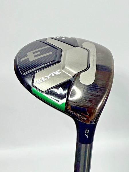 Callaway Elyte 11 Wood 27 Denali Charcoal 60g Stiff Flex Fairway Wood