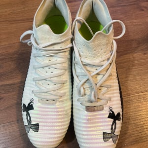 Men's Size M 11.0 (W 12.0) Under Armour Spotlight MC Low Top Molded Cleats (Used)